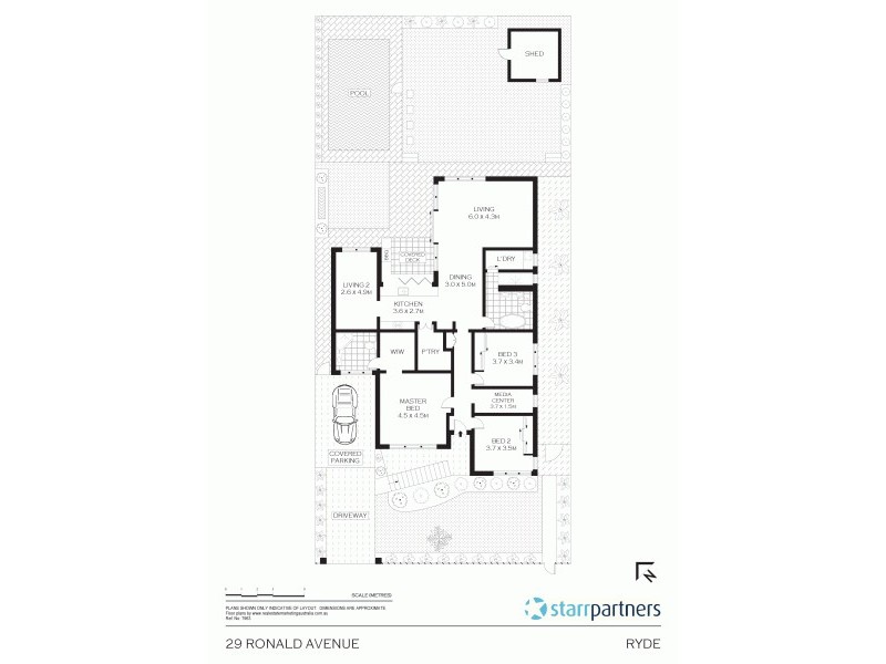 29 Ronald Av, Ryde NSW 2112 Floorplan