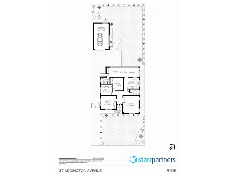 37 Addington Av, Ryde NSW 2112 Floorplan