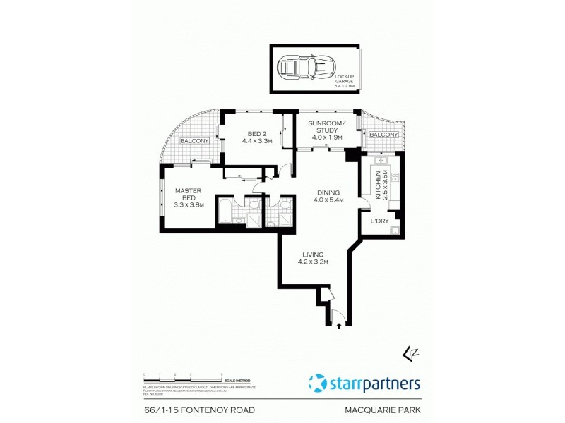 66/1-15 Fontenoy Rd, Macquarie Park NSW 2113 Floorplan