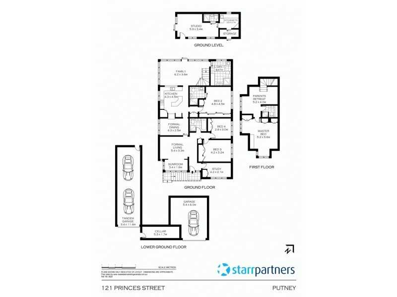 121 Princes St, Putney NSW 2112 Floorplan