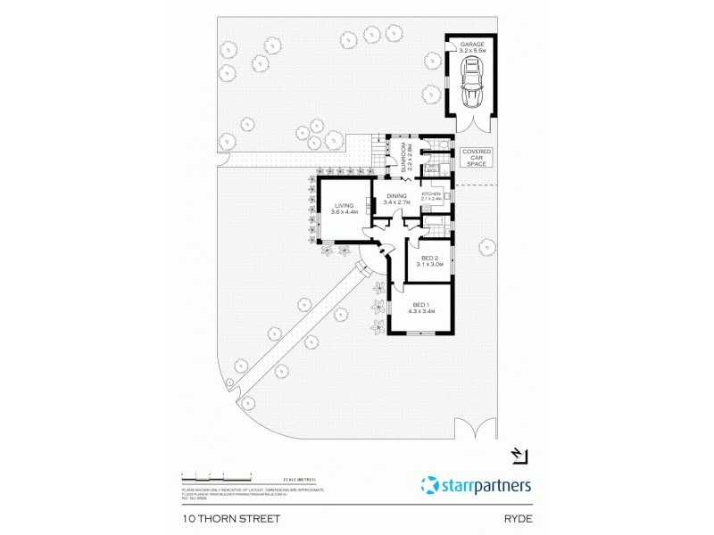 10 Thorn St, Ryde NSW 2112 Floorplan
