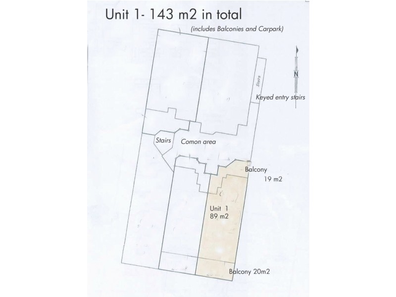 1/187 Alfred St, Mackay QLD 4740 Floorplan