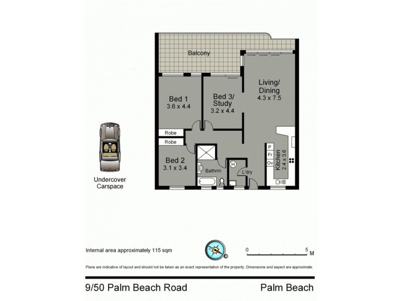 9/50 Palm Beach Road, Palm Beach NSW 2108 Floorplan