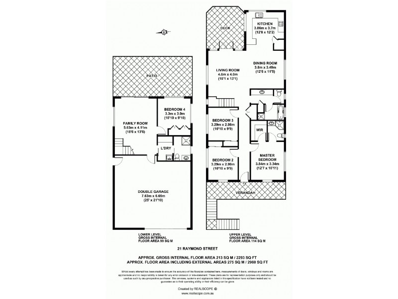 21 Raymond Street, Shorncliffe QLD 4017 Floorplan