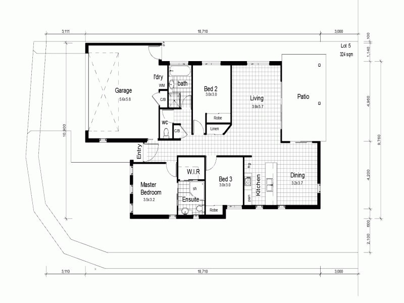 5/69 Sedgemoor Street, Carseldine QLD 4034 Floorplan