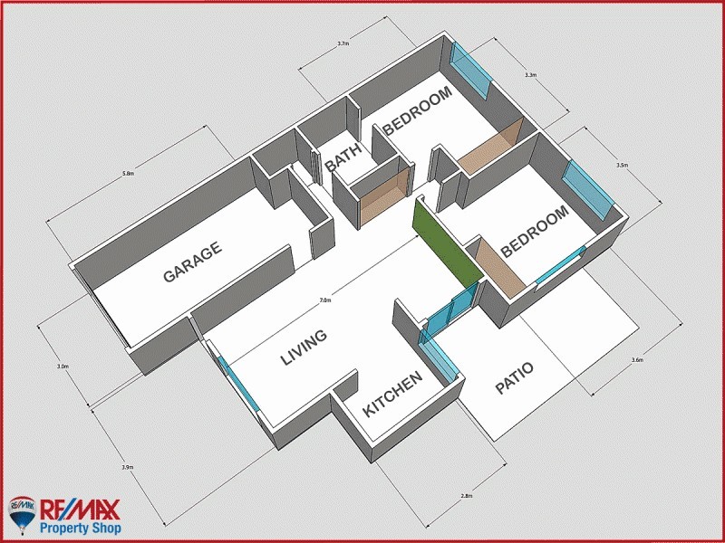 2/20 Wodala Cr, Bracken Ridge QLD 4017 Floorplan
