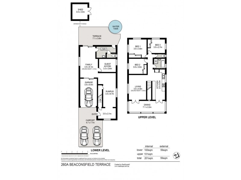 260A Beaconsfield Tce, Brighton QLD 4017 Floorplan