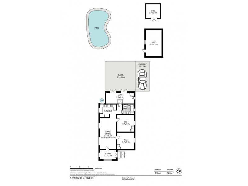 5 Wharf Street, Woody Point QLD 4019 Floorplan