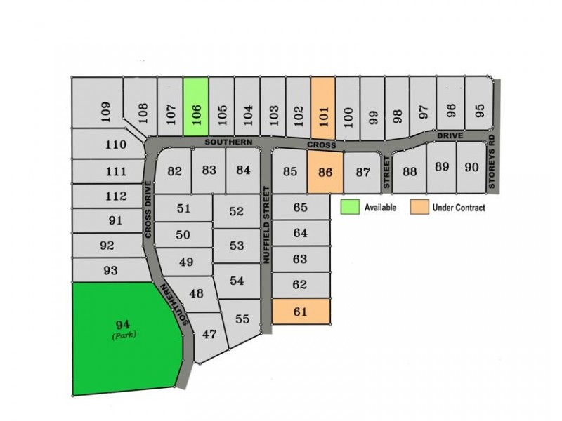Lot 106 Southern Cross Drive, Kingsthorpe QLD 4400 Floorplan