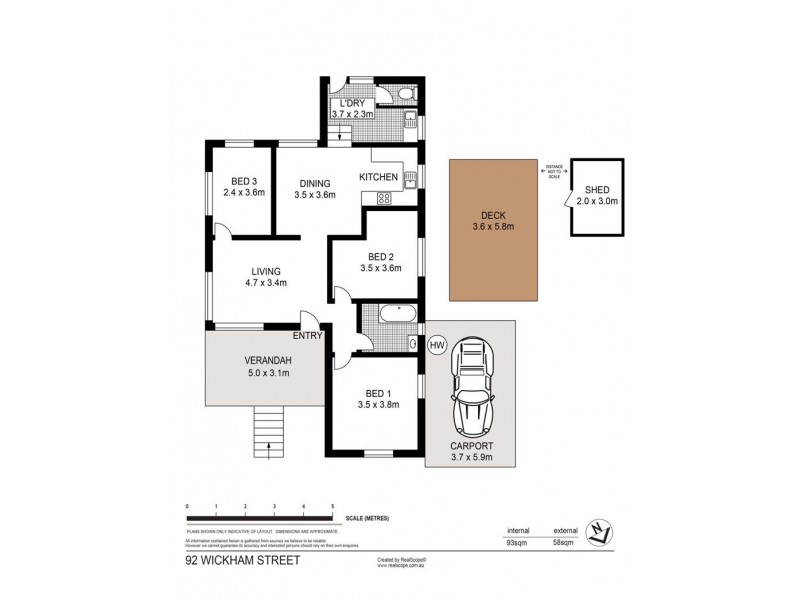 92 Wickham Street, Brighton QLD 4017 Floorplan