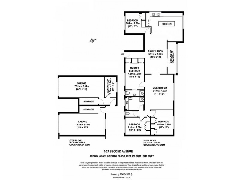 4/27 Second Avenue, Sandgate QLD 4017 Floorplan