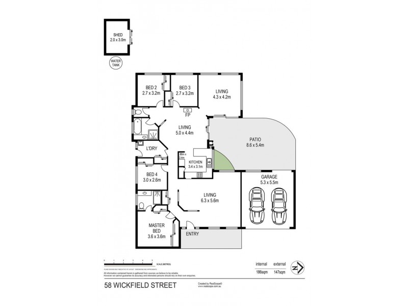 58 Wickfield Street, Bracken Ridge QLD 4017 Floorplan
