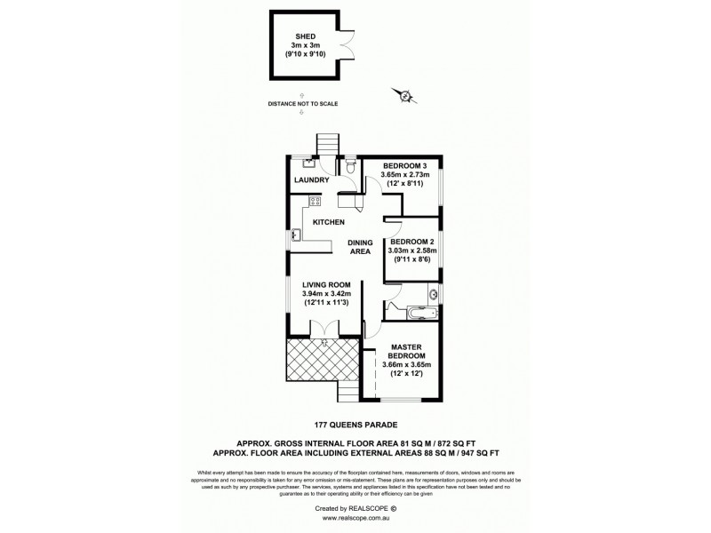 177 Queens Parade, Brighton QLD 4017 Floorplan