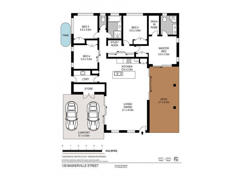 129 Baskerville Street, Brighton QLD 4017 Floorplan