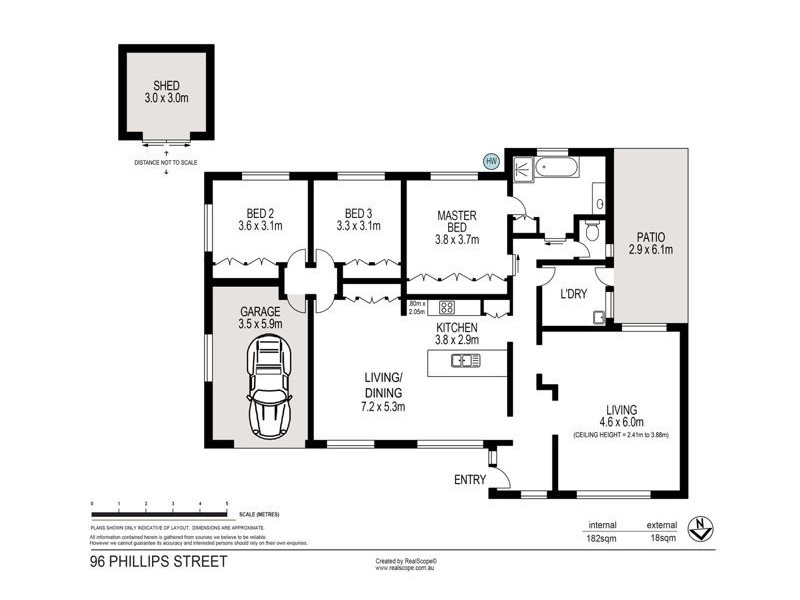 96 Phillips Street, Bracken Ridge QLD 4017 Floorplan