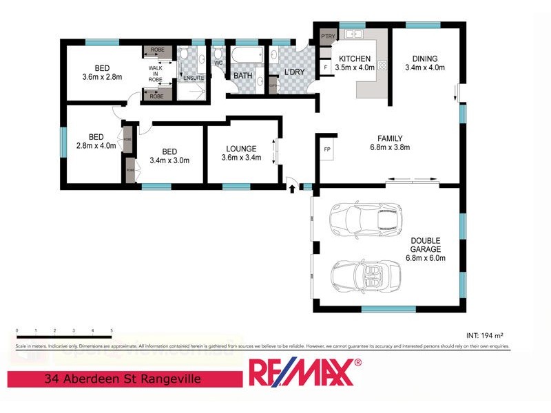 34A Aberdeen Street, Rangeville QLD 4350 Floorplan