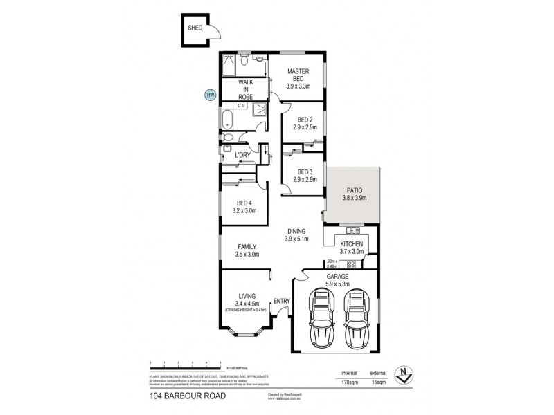 104 Barbour Road, Bracken Ridge QLD 4017 Floorplan