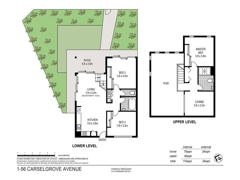1/56 Carselgrove Avenue, Fitzgibbon QLD 4018 Floorplan
