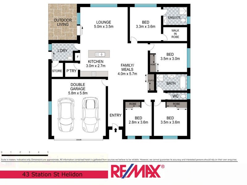 43 Station Street, Helidon QLD 4344 Floorplan