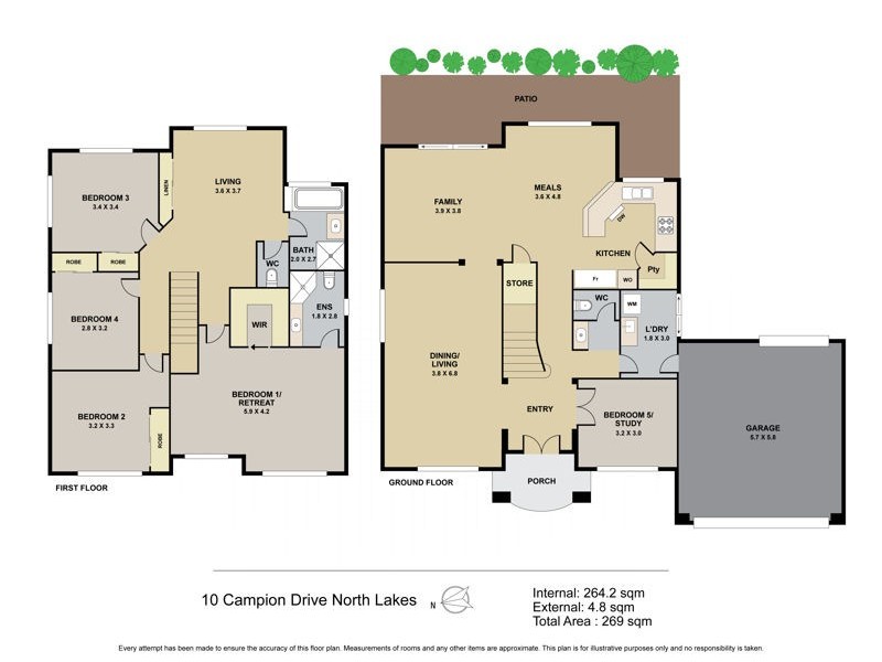 10 Campion Drive, North Lakes QLD 4509 Floorplan