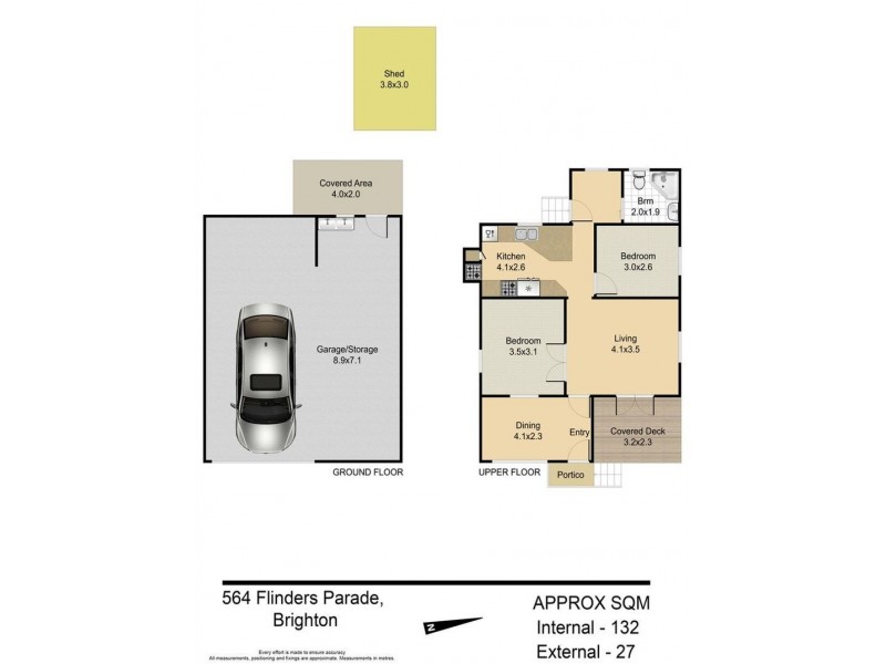 564 Flinders Parade, Brighton QLD 4017 Floorplan