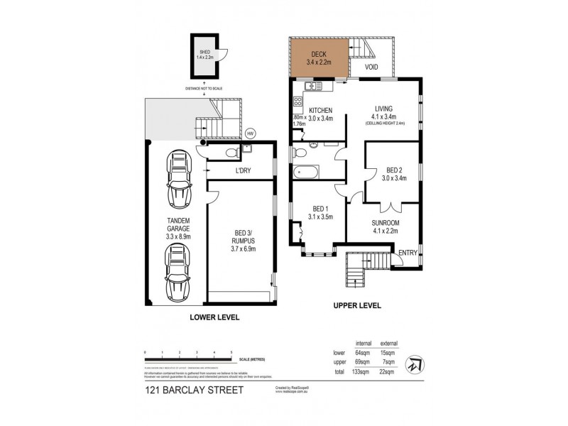 121 Barclay Street, Deagon QLD 4017 Floorplan