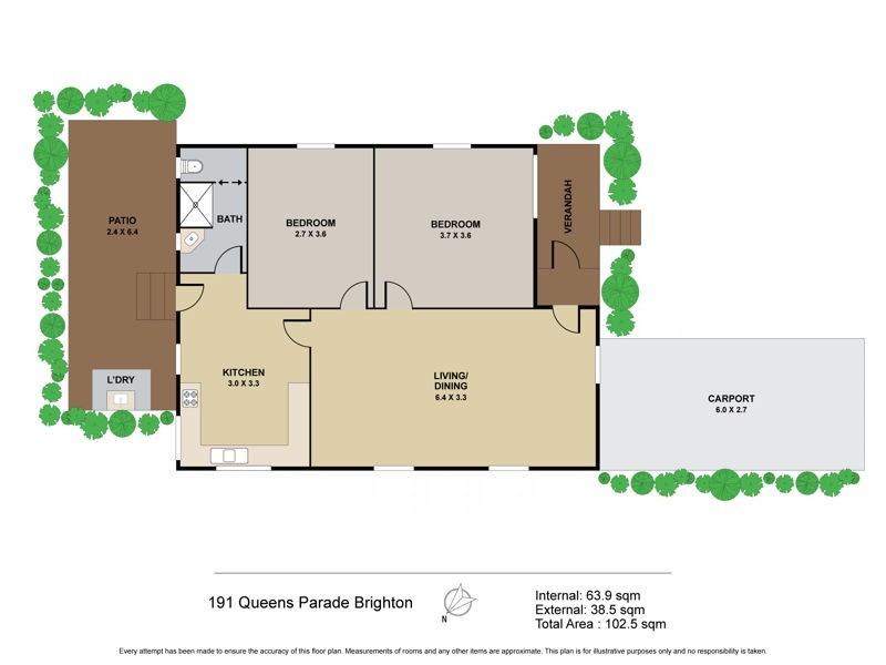 191 Queens Parade, Brighton QLD 4017 Floorplan