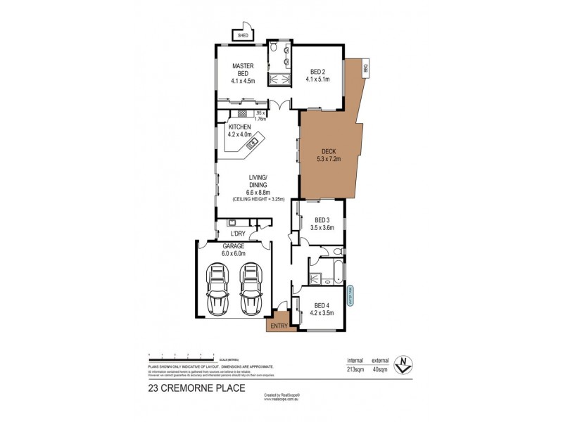 23 Cremorne Place, Brighton QLD 4017 Floorplan