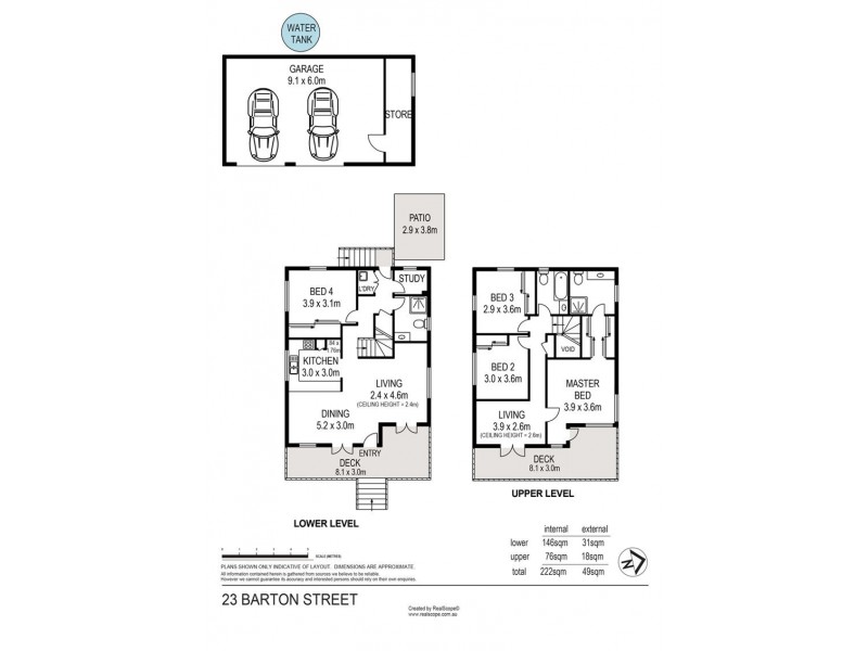 23 Barton Street, Sandgate QLD 4017 Floorplan