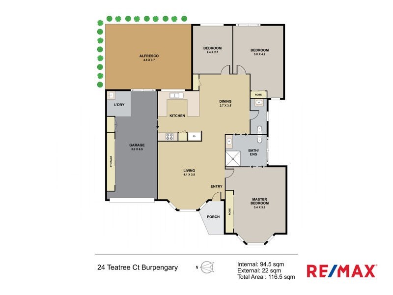 24 Teatree Court, Burpengary QLD 4505 Floorplan