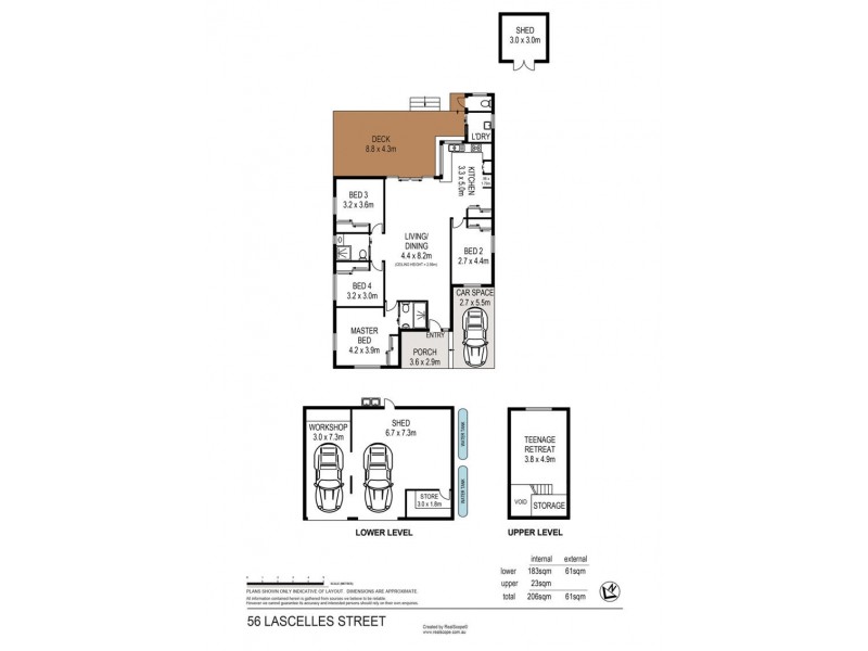 56 Lascelles Street, Brighton QLD 4017 Floorplan