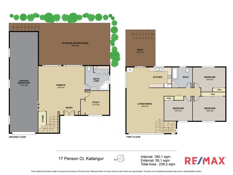 17 Penson Court, Kallangur QLD 4503 Floorplan