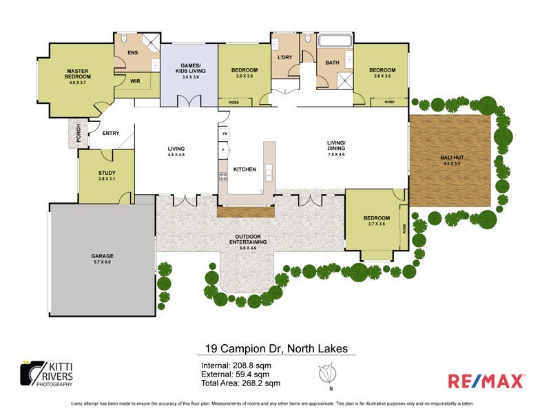 19 Campion Drive, North Lakes QLD 4509 Floorplan