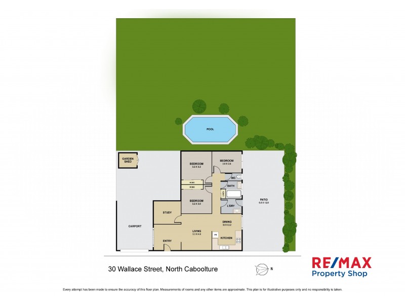 30 Wallace Street North, Caboolture QLD 4510 Floorplan