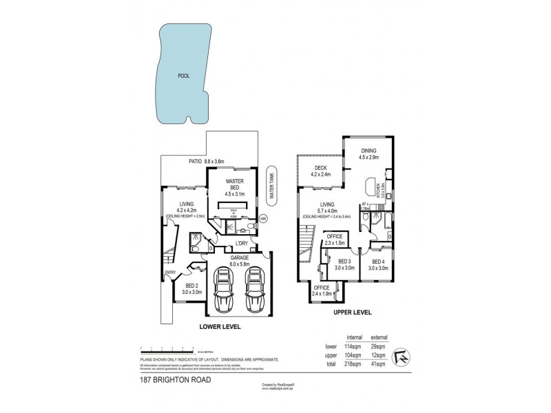 187 Brighton Road, Sandgate QLD 4017 Floorplan