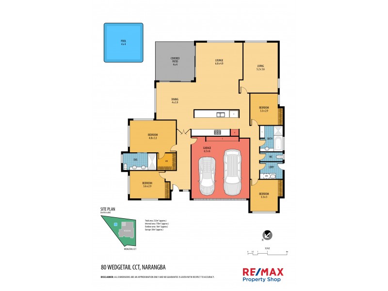 80 Wedgetail Circuit, Narangba QLD 4504 Floorplan