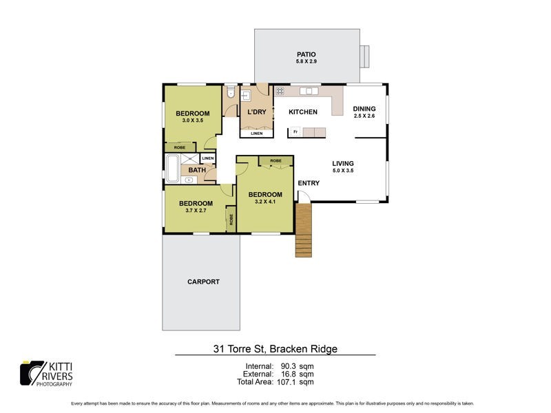31 Torre Street, Bracken Ridge QLD 4017 Floorplan