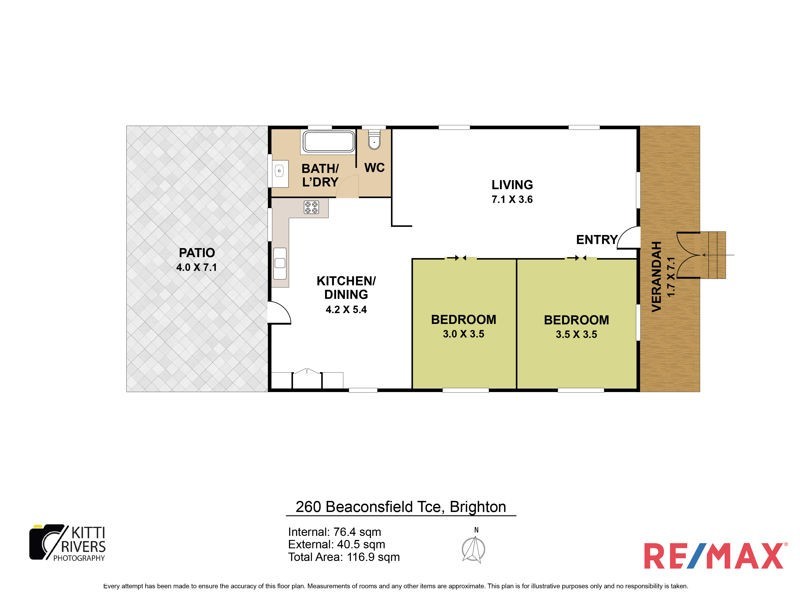 260 Beaconsfield Terrace, Brighton QLD 4017 Floorplan