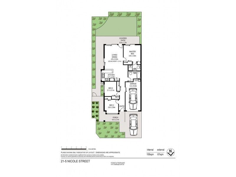 21/5 Nicole Street, Bracken Ridge QLD 4017 Floorplan