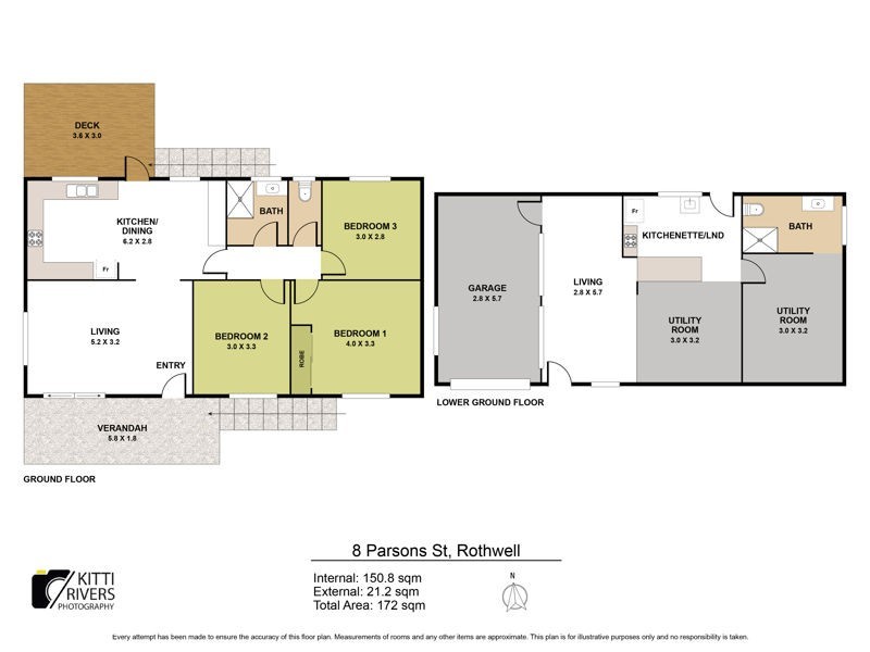8 Parsons Street, Rothwell QLD 4022 Floorplan