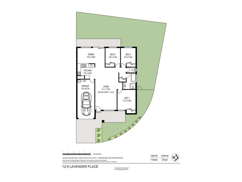 12/9 Lavender Place, Fitzgibbon QLD 4018 Floorplan