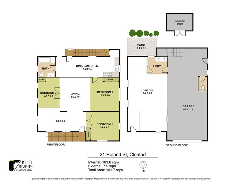 21 Roland Street, Clontarf QLD 4019 Floorplan