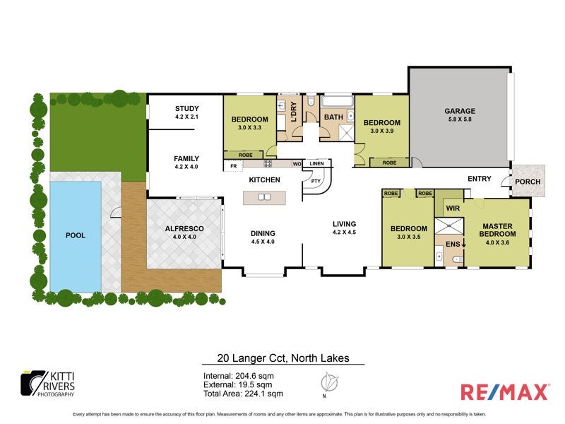 20 Langer Circuit, North Lakes QLD 4509 Floorplan