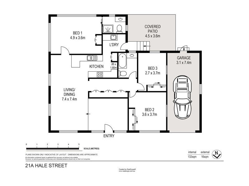 21A Hale Street, Margate QLD 4019 Floorplan