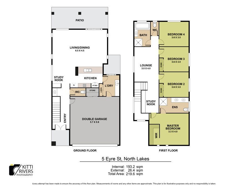 5 Eyre Street, North Lakes QLD 4509 Floorplan