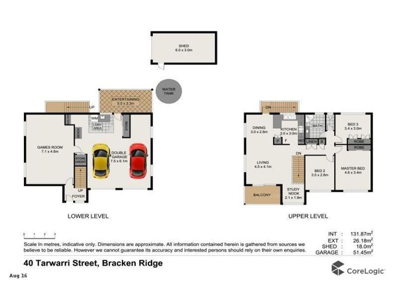 40 Tarwarri Street, Bracken Ridge QLD 4017 Floorplan