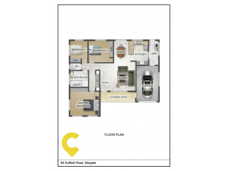 69 Duffield Road, Margate QLD 4019 Floorplan