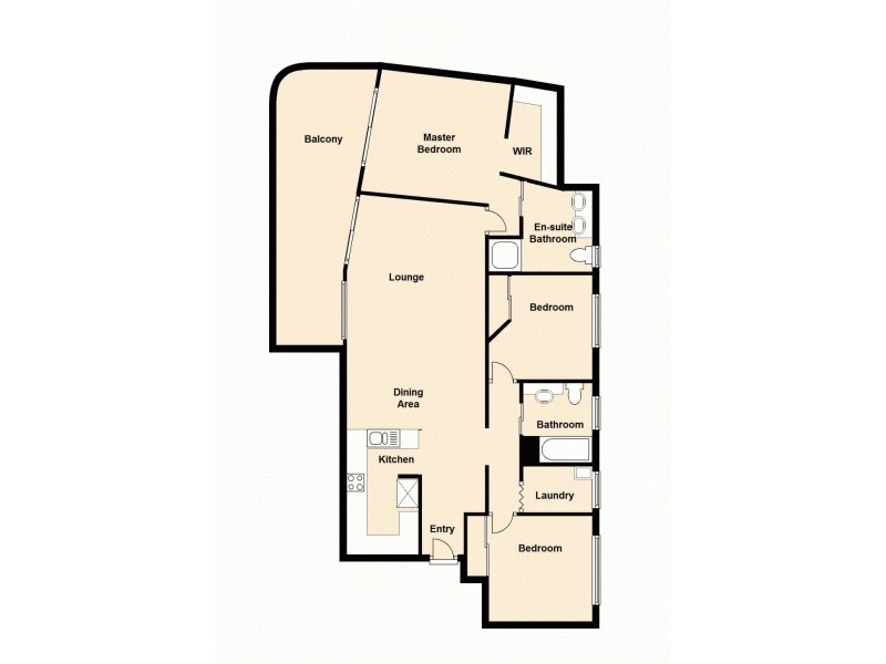 8/72 Sutton Street, Redcliffe QLD 4020 Floorplan