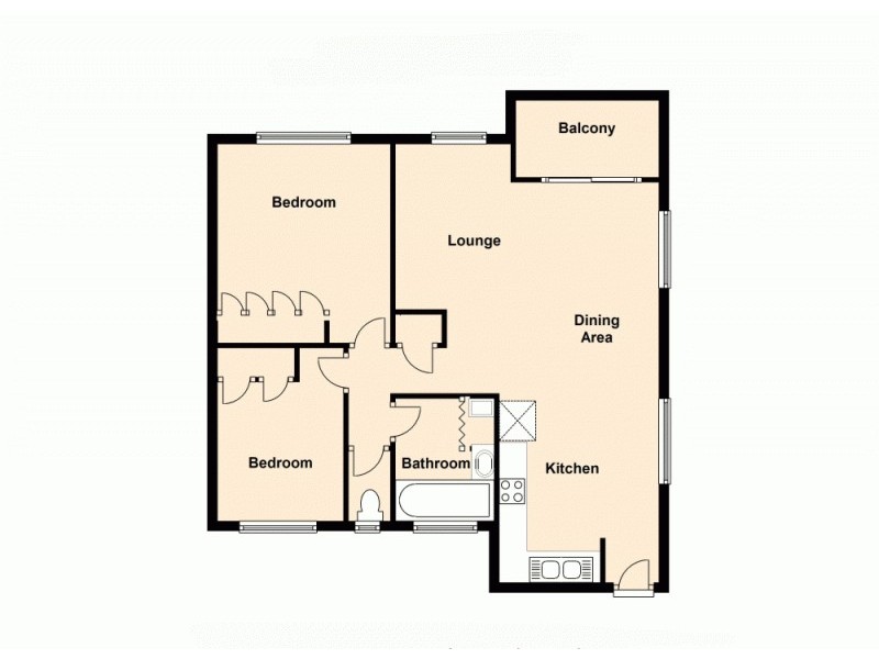 6/414 Oxley Avenue, Redcliffe QLD 4020 Floorplan