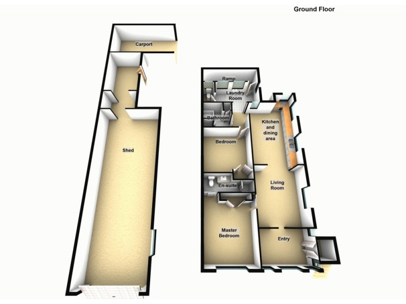 28 Bramble Street, Woody Point QLD 4019 Floorplan